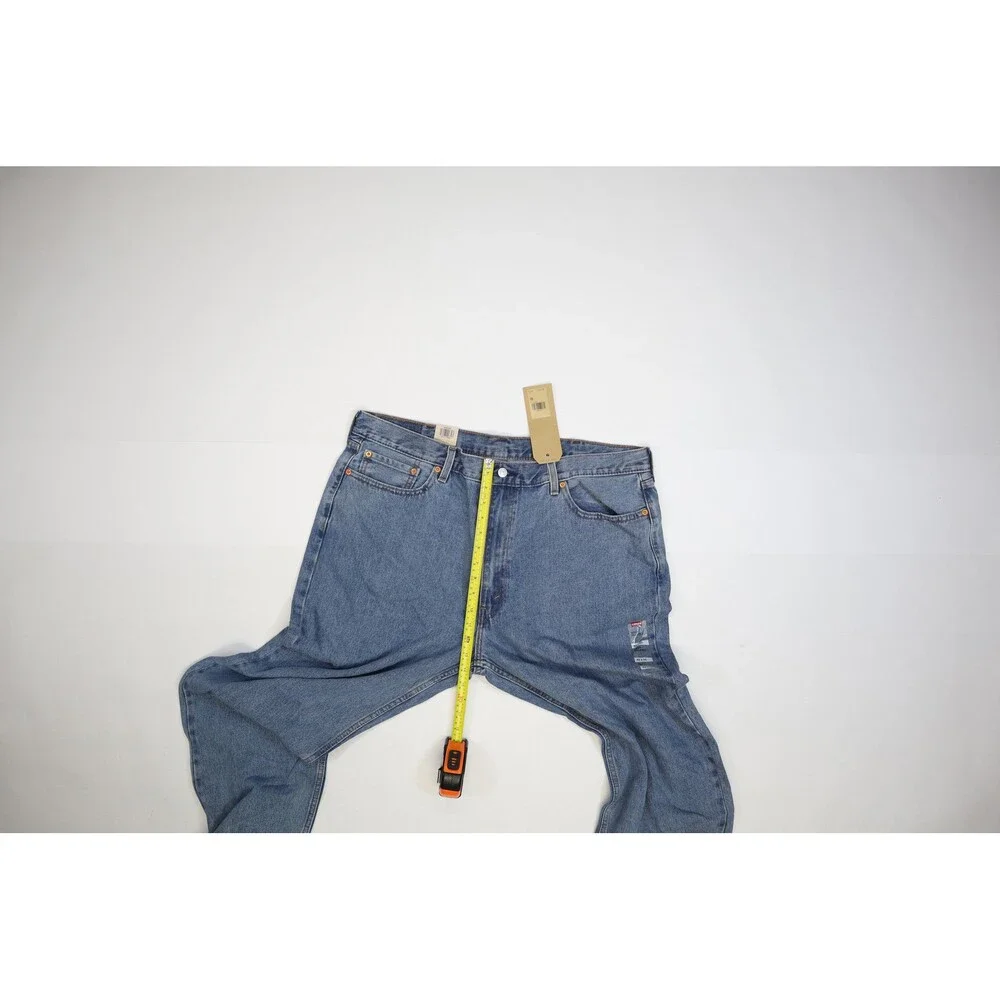 Levis 550 Jeans Mens 42x32 Blue Relaxed Fit Tapered Leg Denim New 100% Cotton - Picture 13 of 14
